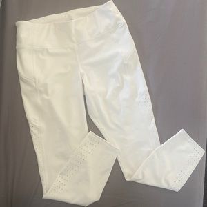 White Athleta leggings